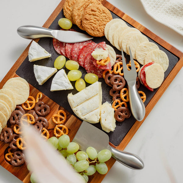 Clevinger Belmont 3 Piece Stainless Steel Cheese Knife Set Cutlery Sets