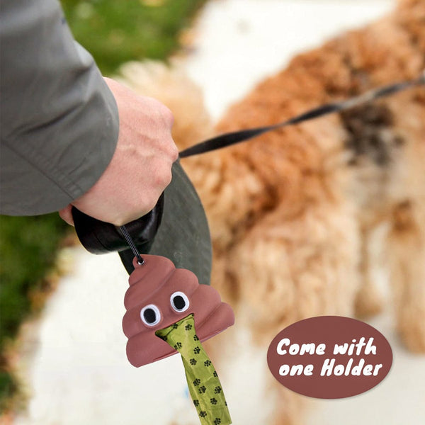 Livingtoday Pet Dog Poop Dispenser And 15 Biodegradable Unscented Waste Bags Pooper Scooper & Bags