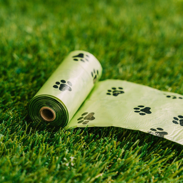 Livingtoday 60 Biodegradable Unscented Pet Dog Poop Waste Bags Pooper Scooper & Bags