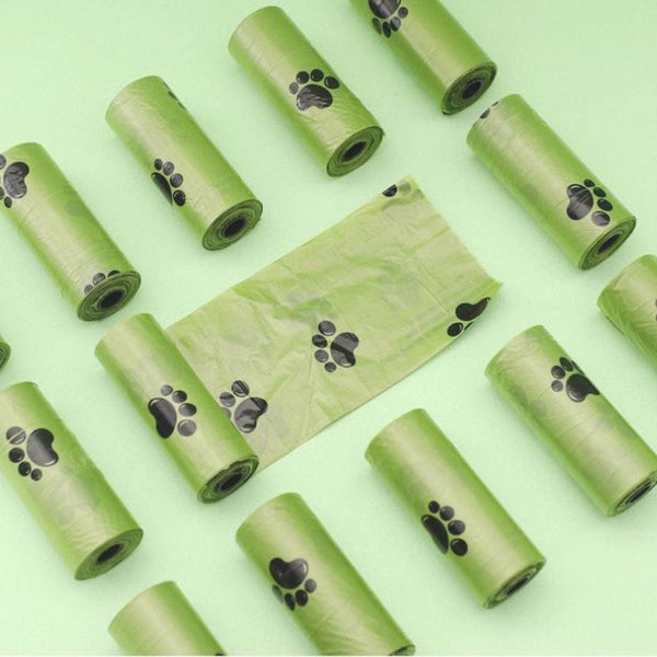 Livingtoday 60 Biodegradable Unscented Pet Dog Poop Waste Bags Pooper Scooper & Bags