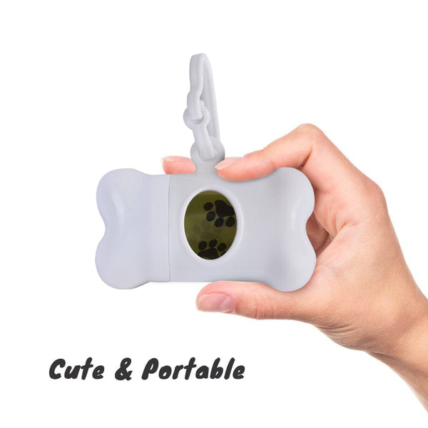 Livingtoday Pet Dog Poop Dispenser And 45 Biodegradable Unscented Waste Bags Pooper Scooper & Bags