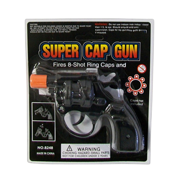 2X Plastic 8 Shots Toy Cap Gun With 144 Free Caps Other Outdoor Toys