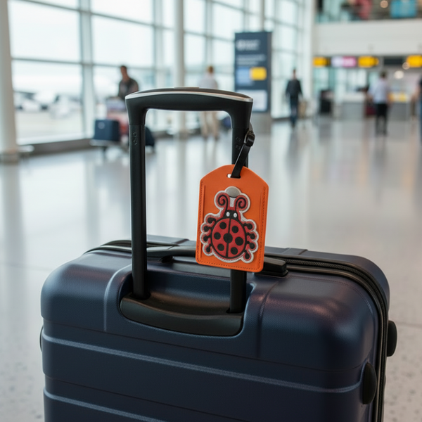 Bag And Luggage Tag Aussie Kangaroo Lady Bug Luggage Tags