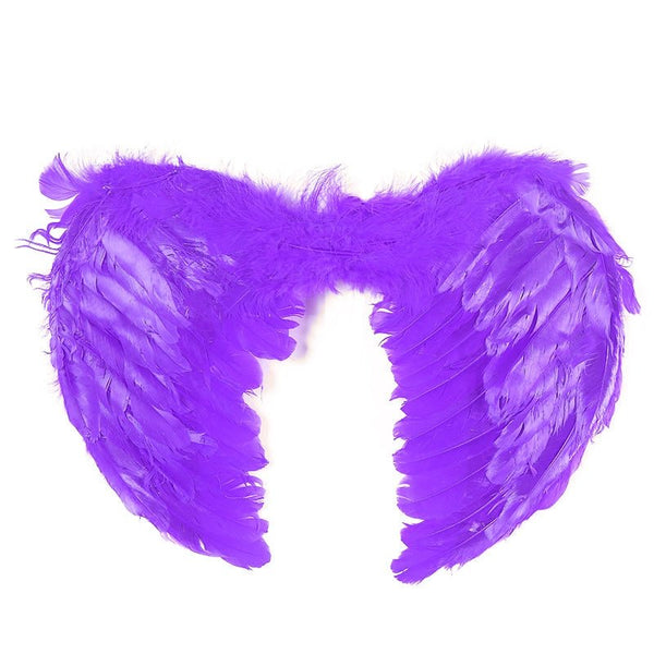 Large Feather Angel Assorted Colours Blue Wings