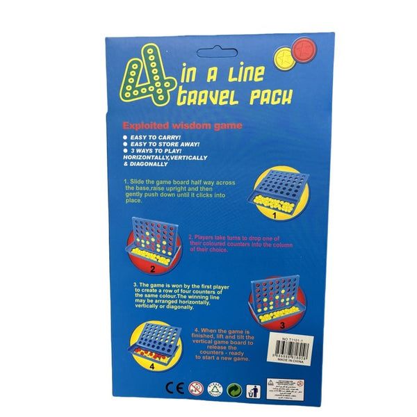4 In A Row Travel Game Board Games