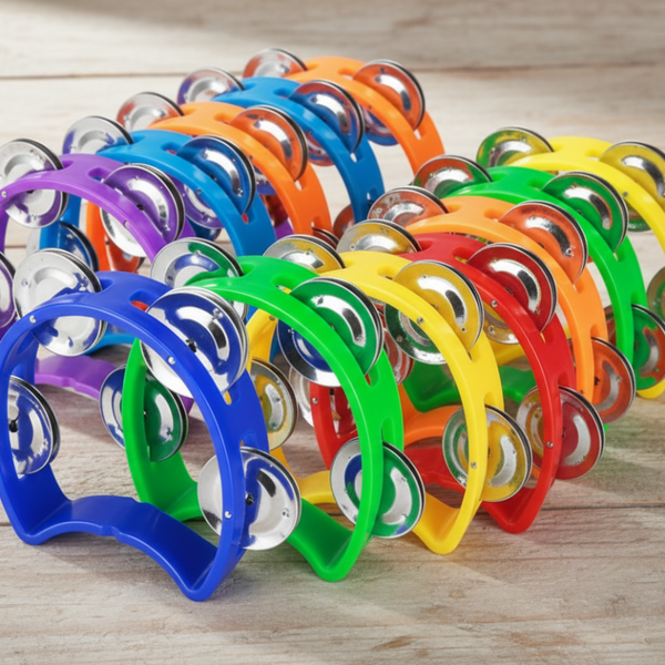 4X Hand Shaker Half Tambourine Tambourines