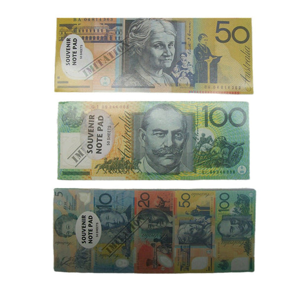 Aussie Pad 3 Assorted $50 Pretend Shops