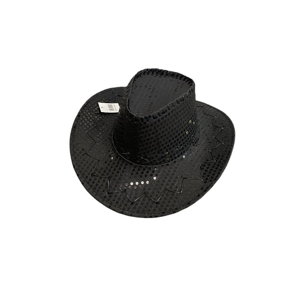 Sequin Cowboy Party Hat Pink Hats