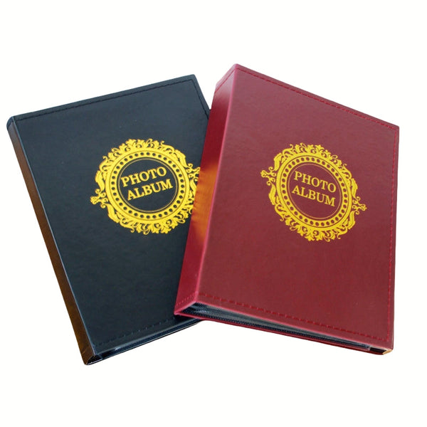 Classic Photo Album 200 Pcs 4X6 Photos Red And Black Photo Albums & Boxes