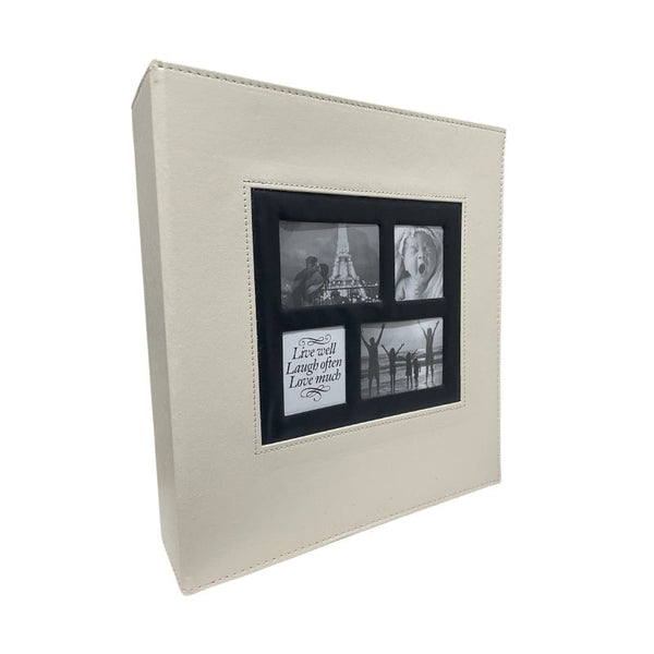 Extra Large 600 Pocket Leather Photo Album Red Photo Albums & Boxes