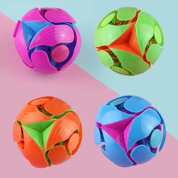 4X Colourful Switch Pitch Balls Outdoor Toy Balls
