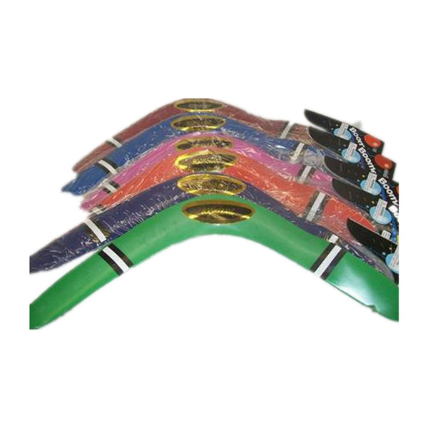 6 Pcs Of Boomerang Assorted Colours Other Outdoor Toys