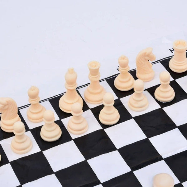 Pvc Chess Set Large Contemporary Chess