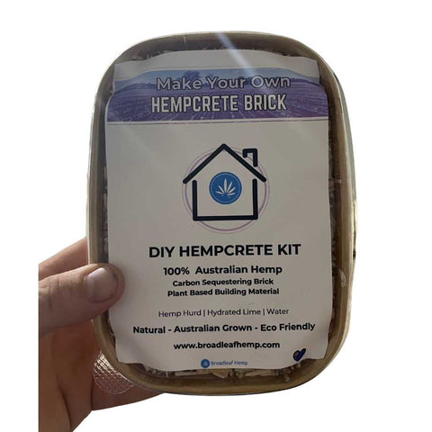 Make Your Own Hempcrete Brick Sustainable Diy Eco Kit 1000Ml Other Building Materials