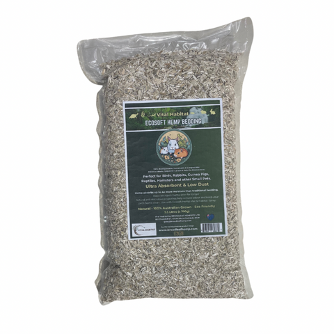 Ecosoft Natural Hemp Bedding | 5L A0.7Kg Small Animal Supplies