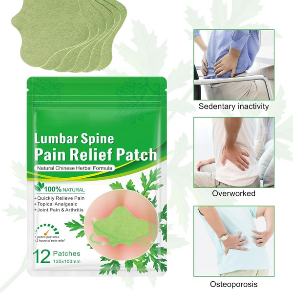 Flexiback Lumbar Spine Pain Relief Patch Heat Long Lasting (36Pcs/3Box) Other Health Care
