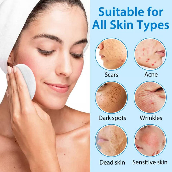 Aliver Glycolic Acid Pads With Vitamins B3b5 & Ce 40 Anti Aging Products