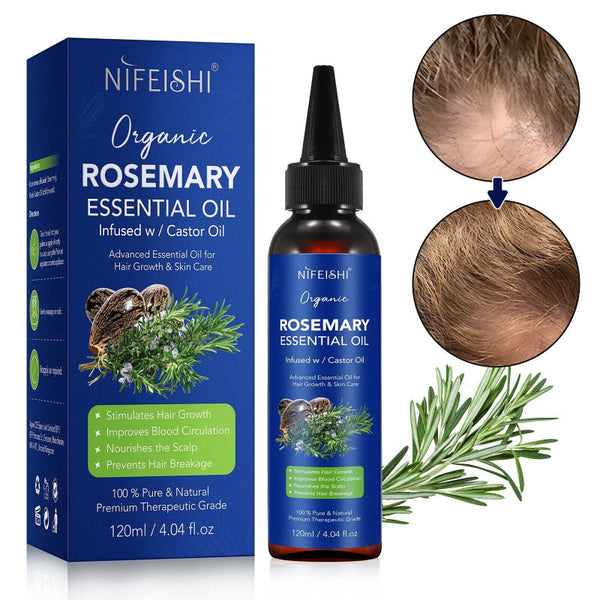 Nifeishi Organic Rosemary Essential Oil 120Ml Massage Oils & Lotions