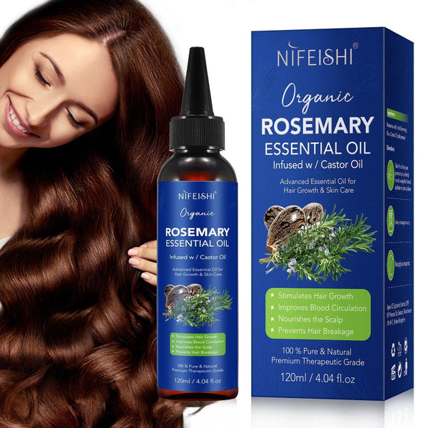 Nifeishi Organic Rosemary Essential Oil 120Ml Massage Oils & Lotions