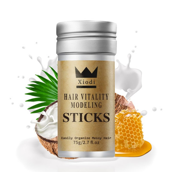2X Hair Edge Control Wax Stick | 75G Each Natural Styling For Relaxed & Hair Colouring