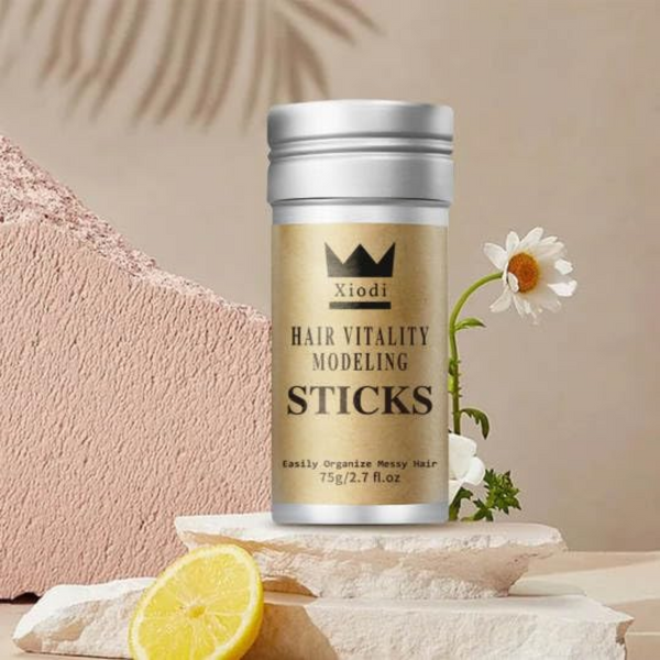 2X Hair Edge Control Wax Stick | 75G Each Natural Styling For Relaxed & Hair Colouring