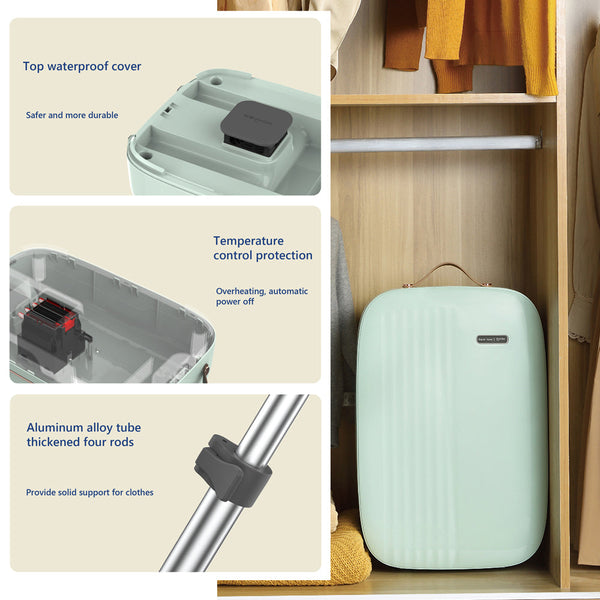 Hoper Layer Foldable Clothes Dryer Household Portable Quick Drying Mites Removal Dryers