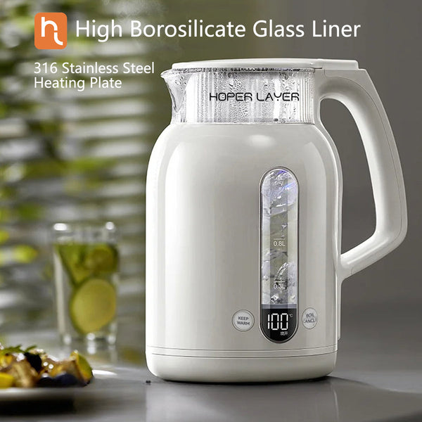Hoper Layer Insulation Electric Kettle 1.5L 1500W Water Boiler K15 G1 Kettles