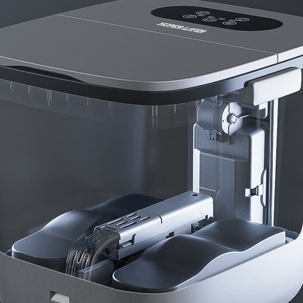 Hoper Layer Circulating Heating Foot Spa Bath Massager Dry And Wet Dual Use Ws 15 Massagers