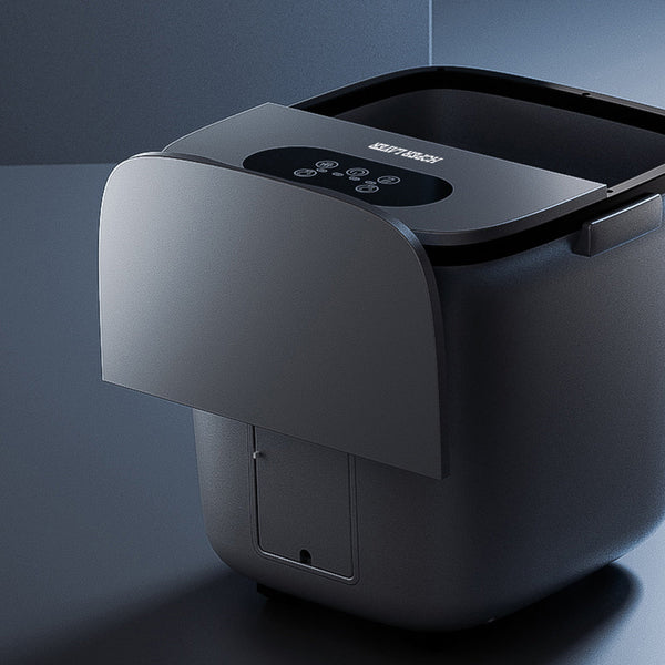 Hoper Layer Circulating Heating Foot Spa Bath Massager Dry And Wet Dual Use Ws 15 Massagers