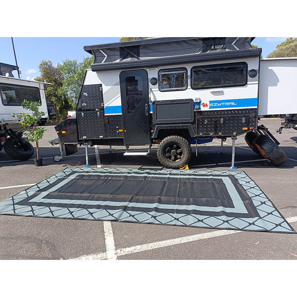 Camping Mat Warehouse Alfresco 5M X 2.4M Recycled Door Mats & Floor Mats