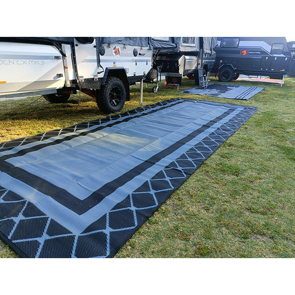 Camping Mat Warehouse Alfresco 6M X 2.4M Recycled Poly Door Mats & Floor Mats