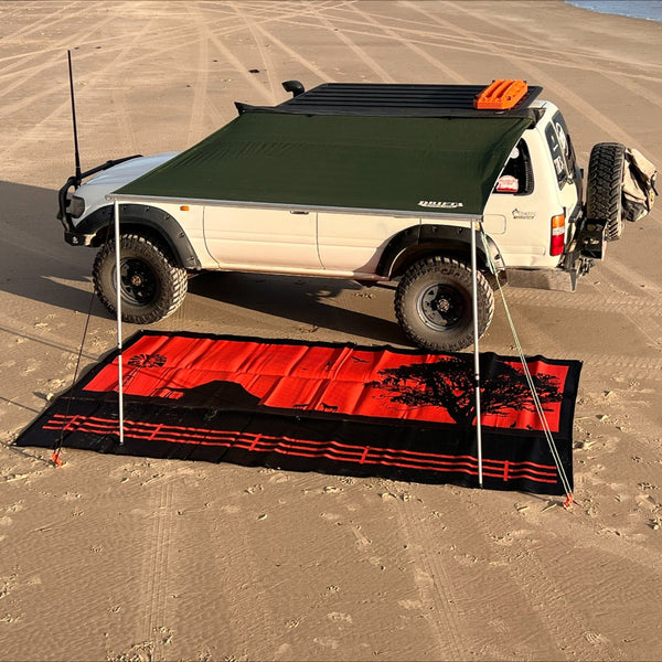 Country Orange 3M X 1.8M Recycled Poly Mat Door Mats & Floor Mats