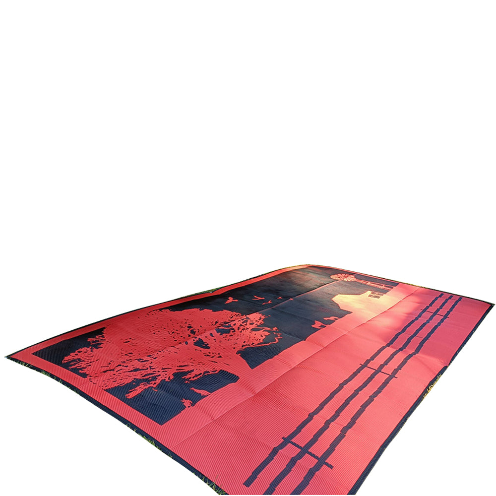 Country Orange 3M X 1.8M Recycled Poly Mat Door Mats & Floor Mats