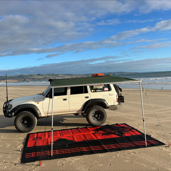 Camping Mat Warehouse Country Orange 6M X 2.4M Recycled Door Mats & Floor Mats