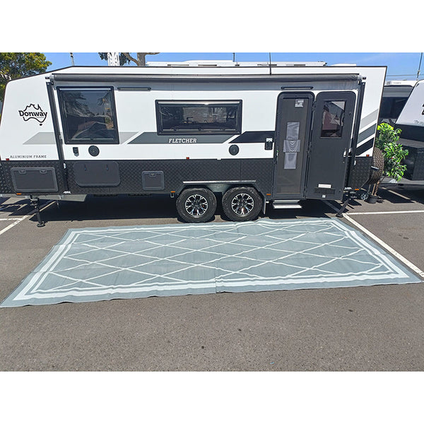 Camping Mat Warehouse Diamond 1.8M X Recycled Poly Door Mats & Floor Mats