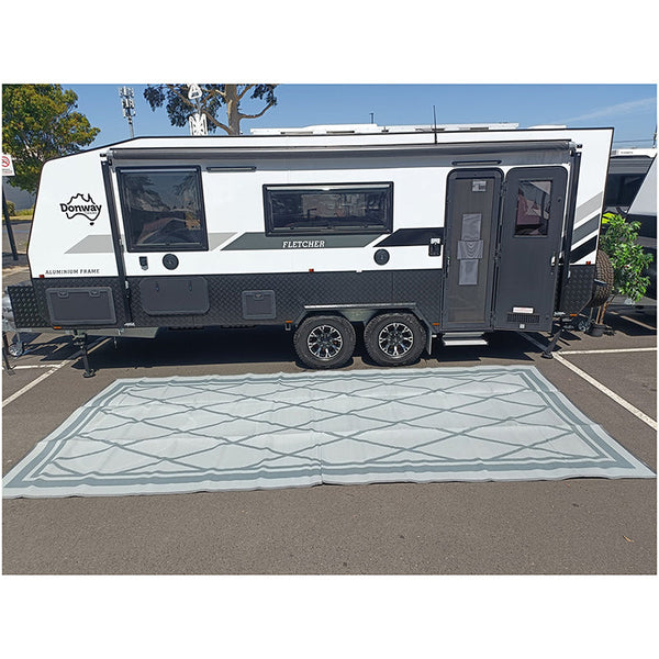 Camping Mat Warehouse Diamond 1.8M X Recycled Poly Door Mats & Floor Mats