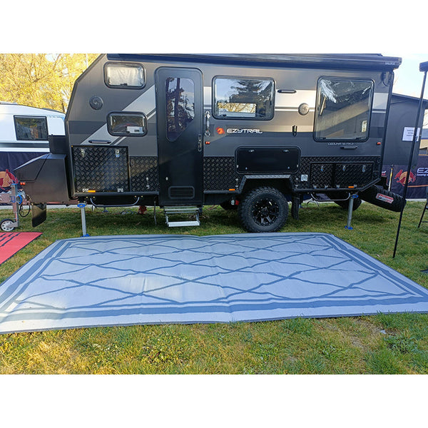 Camping Mat Warehouse Diamond 4M X 2.4M Recycled Poly Door Mats & Floor Mats