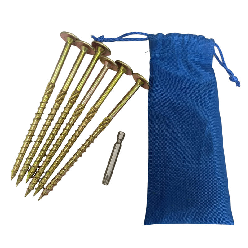 Camping Mat Warehouse Screw Kit (6 Pack With Bit) Door Mats & Floor Mats