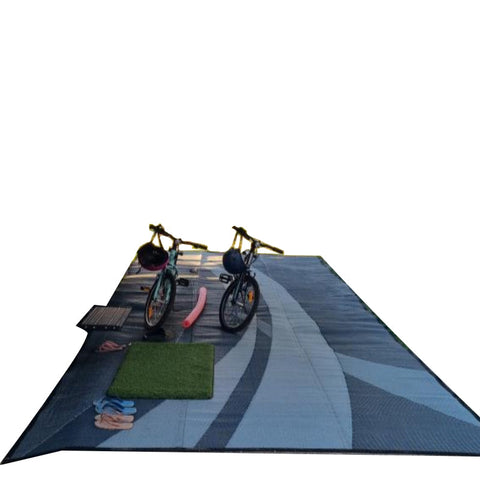 Camping Mat Warehouse Swish Grey 6M X 2.4M Recycled Poly Door Mats & Floor Mats