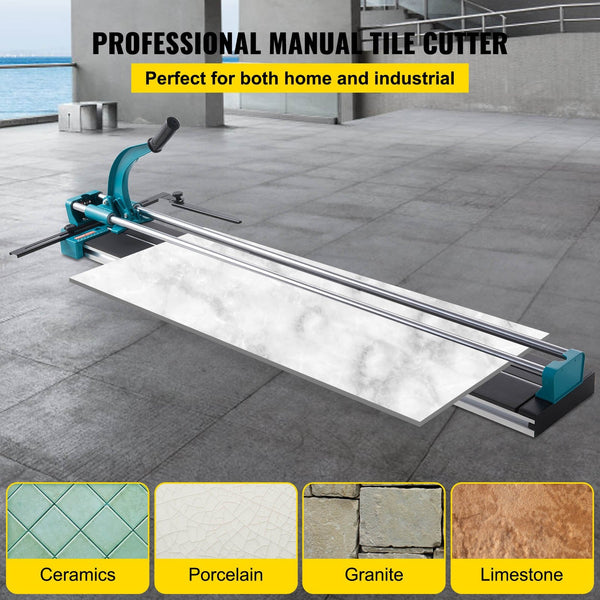 Manual Tile Cutter 1200Mm Cutting Machine W/ Laser For Ceramic Cutting Tools