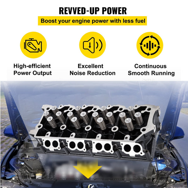 Vevor Replacement For 6.0L Cylinder Head 18Mm Power Stroke Bare F Series 1843080C3 Other Auto Tools & Supplies