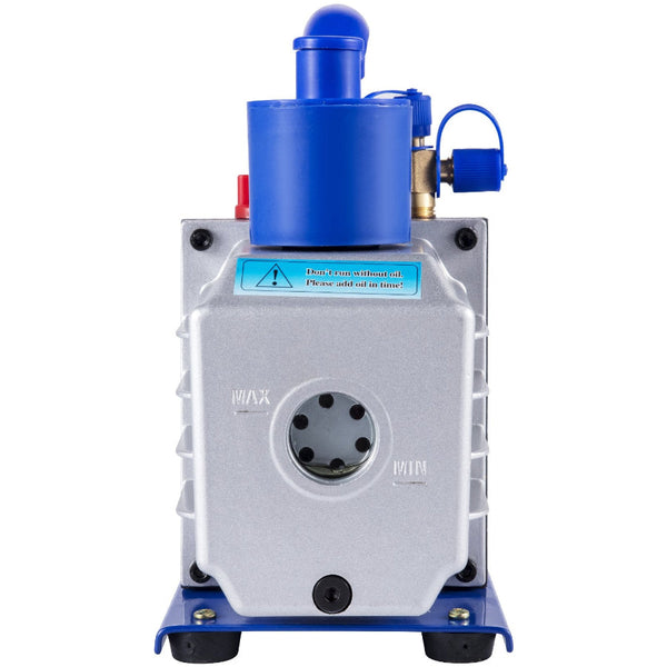 Vevor Vacuum Pump 4.8Cfm 1/3Hp Air Hvac A/C Refrigerant Rotary Vane Single Stage Valve Ac Manifold Gauge Set (4.8Cfm1/3Hp) Other Pumps