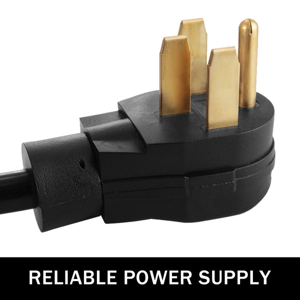 Vevor 50Ft Amp Rv Power Cord Durable Heavy Duty Extension Copper Wire Supply Cable For Trailer Motorhome Camper Extension Cords