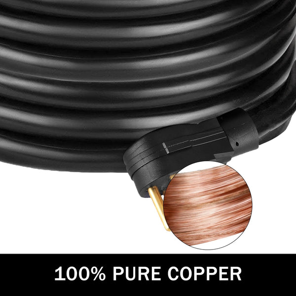 Vevor 50Ft Amp Rv Power Cord Durable Heavy Duty Extension Copper Wire Supply Cable For Trailer Motorhome Camper Extension Cords