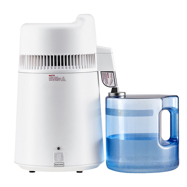 6L Water Distiller Home Countertop Purifier Machine 900W Plastic Container Water Filters
