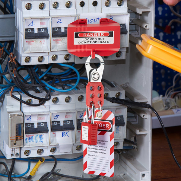 42 Pcs Lockout Tagout Kits Electrical Loto For Risk Removal Other Electrical Equipment