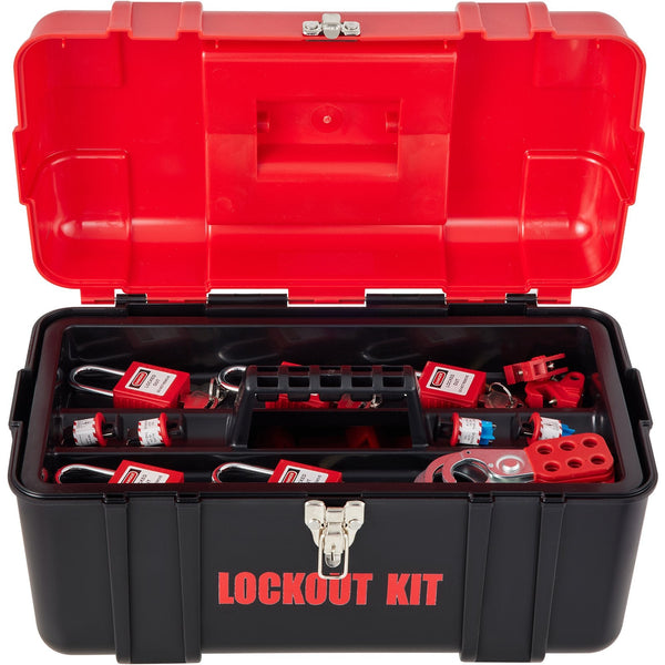 42 Pcs Lockout Tagout Kits Electrical Loto For Risk Removal Other Electrical Equipment