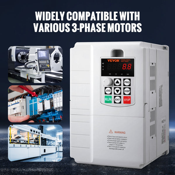 Vfd 10Hp 7.5Kw 34A Phase 220V 240V Input To Output Variable Frequency Drive 400Hz For Ac Motor Speed Control Other Electrical Equipment
