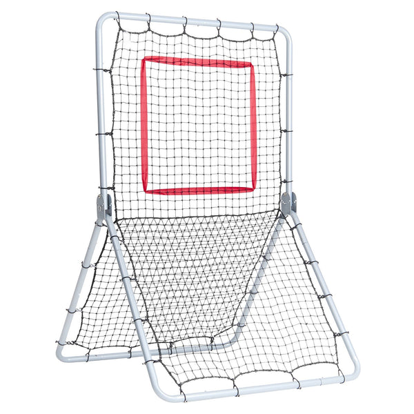 Vevor Baseball And Softball Rebounder Net 3.5 X 6 Ft Pitchback Pitching Nest Fielding Trainer Bounce Back For Fielding/Throwing Practice Adjustable An