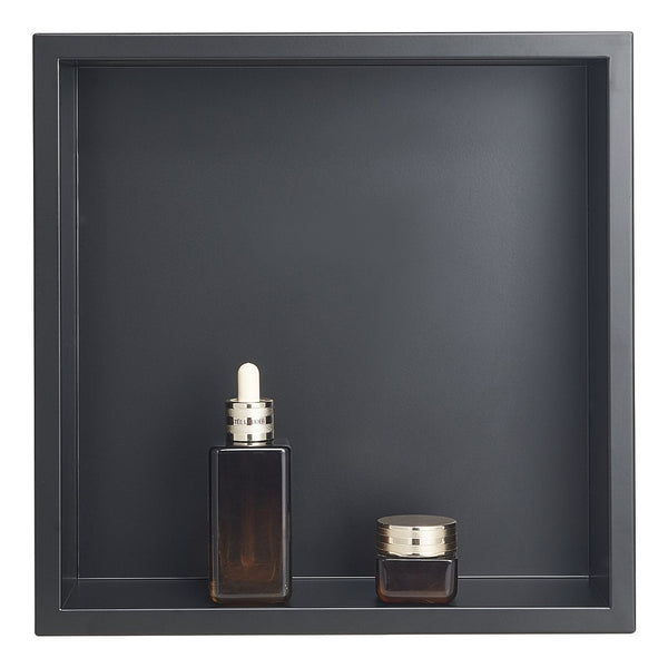 Vevor Shower Niche 33.0 X 10.2 Cm Recessed Wall Heavy Duty Stainless Steel Modern Soap & Shampoo Storage Organizer Sealed Waterproof Durable Easy To I